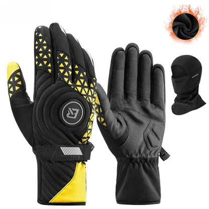 Bicycle Gloves Winter Warm Motorcycle Full Finger Cycling Gloves