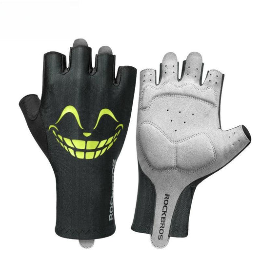 Cycling Gloves Summer Bicycle Half Finger Gloves Shockproof Anti-Slip Fingerless Gloves