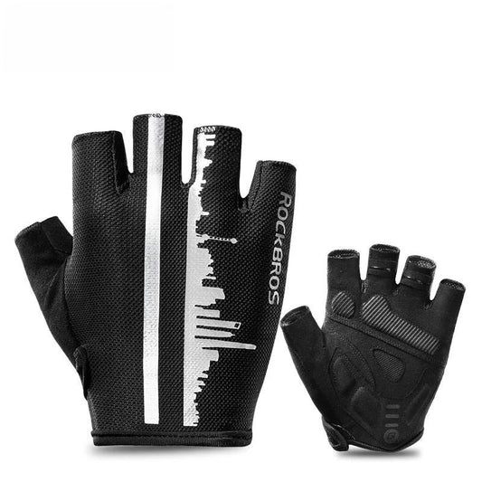 Summer Cycling Half Finger Gloves Anti-slip Breathable Bicycle Gloves Men Women