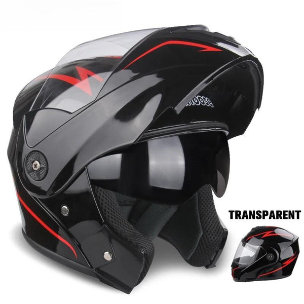 Motorcycle Helmet DOT Certification Double Lens Cross Section Helmet
