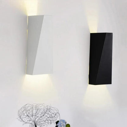 Nordic waterproof LED wall lamp indoor bedroom bedside living room lighting