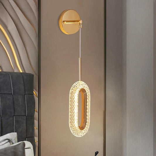Gold Bright Special New Modern LED Wall Lamps For Study Living Room