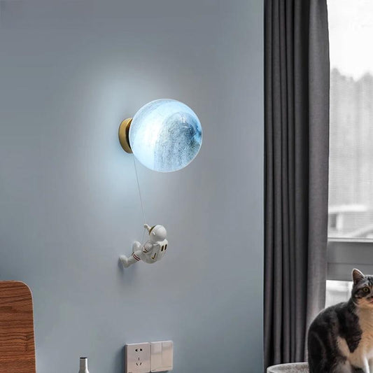 Planet Mini Astronaut Design Modern New LED Wall Lamps
