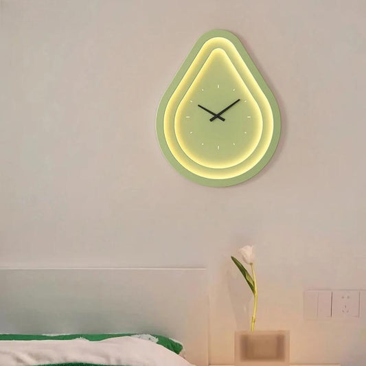 Remote Dimming Simple Clock Style Home New Modern LED Wall Lamps