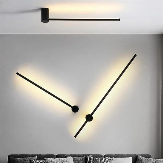 Rotatable Dimming Simple New Modern LED Wall Lamps Study Living Room