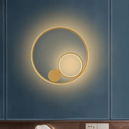 Round Simple New Modern LED Wall Lamps Living Room