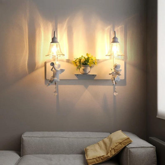 Special Angel Style New Modern LED Wall Lights Study Living Room