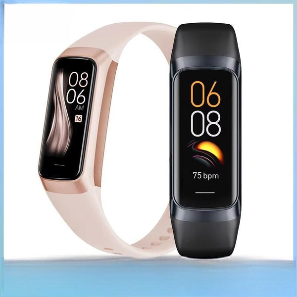 Pulsera inteligente para mujer, reloj inteligente con control del ritmo cardíaco y de la presión arterial