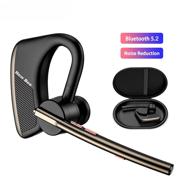 Auriculares V5.2 con micrófono dual CVC8.0 manos libres