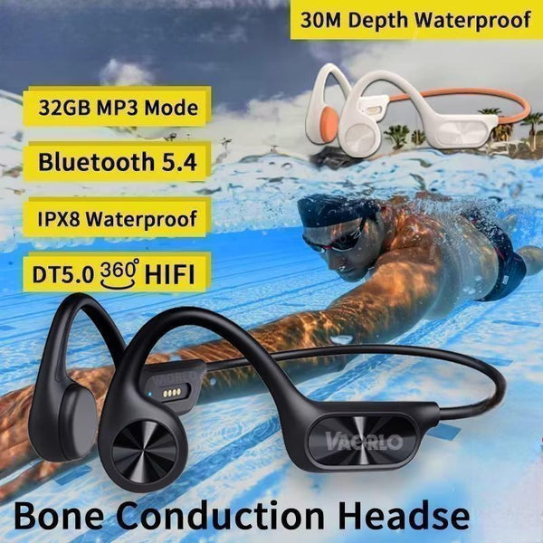 Nuevos auriculares Bluetooth de conducción ósea verdadera X7