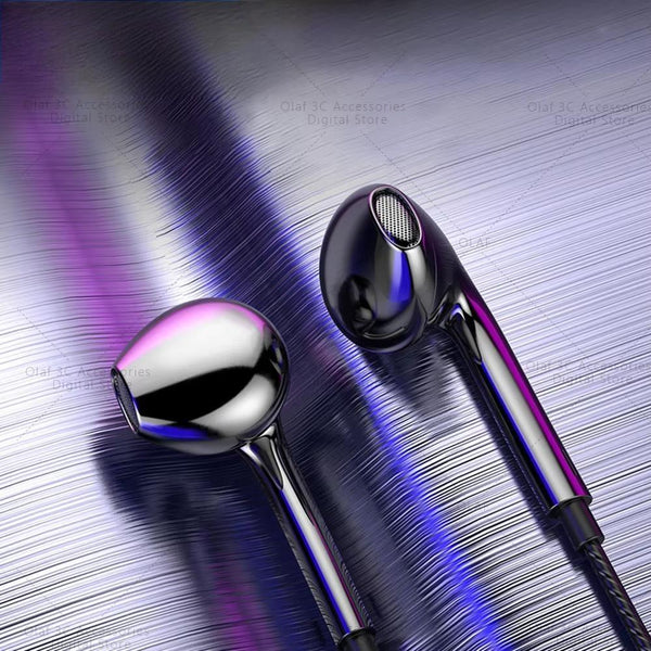 3.5mm Wired Headphones In Ear Headset Wired Earphones
