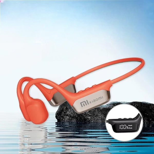 Bone Conduction Earphones IPX8 Waterproof Headset