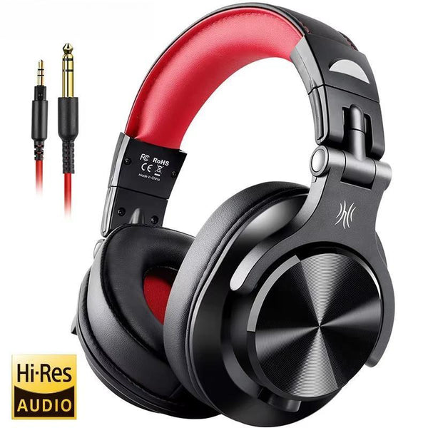 A71 Wired Over Ear Headphone With Mic Studio DJ Headphones