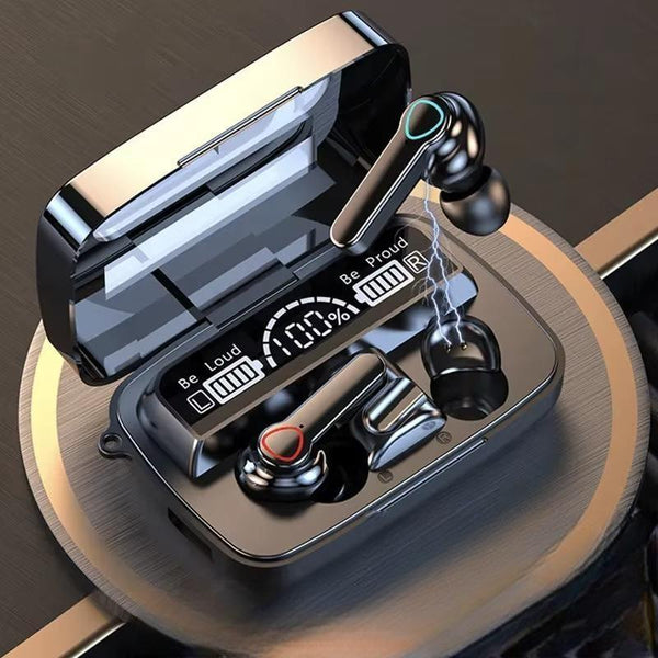 M19 Bluetooth Wireless Headset 5.3 Bluetooth Earphones IPX5 Waterproof Headsets