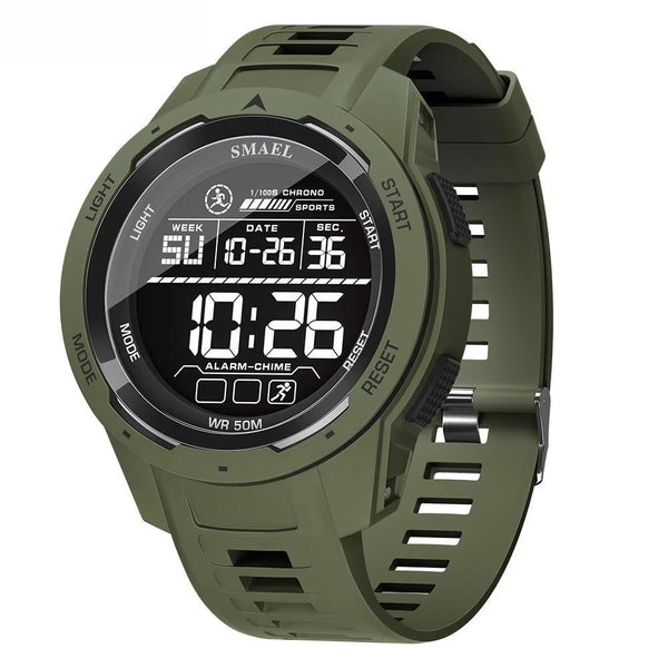 Digital Watches Sports LED Wristwatches Men's  50m Waterproof Sport Watch