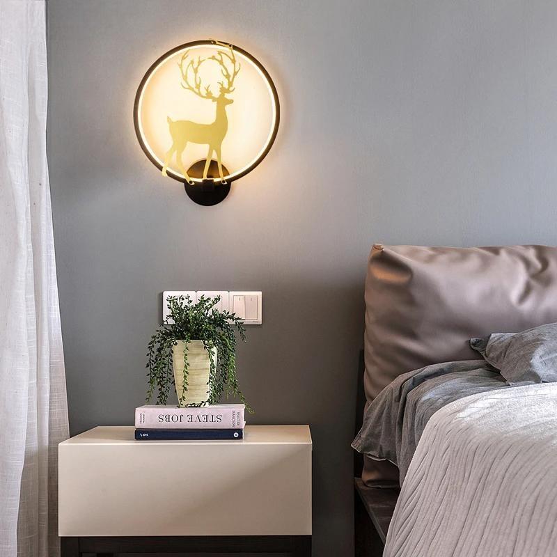 New Modern LED Wall Lamps Kid Lights Dimming Indoor Lighting For Living Children's Room