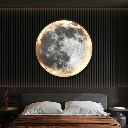 Remote Dimming Special Moon Design Modern New LED Wall Lamps