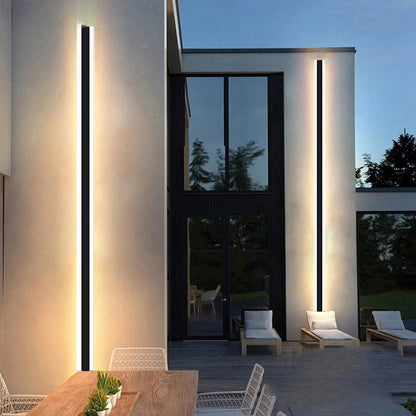 New Outdoor Waterproof Modern LED Wall Lights With Remote Living Room