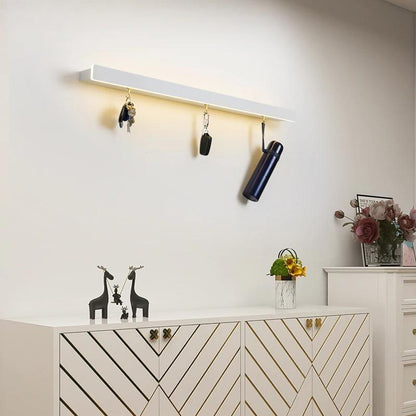 Simple With Hook New Modern LED Wall Lamps Can Put Things Study Living Room
