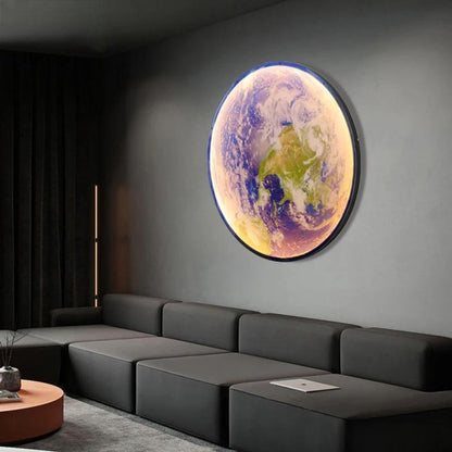 Dimming Special Moon Design Modern New LED Wall Lamps Study Living Room