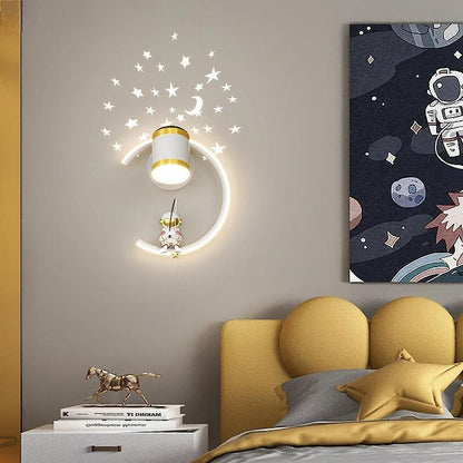 Left Right Star Projection Style New Modern LED Wall Lights Living Dining Room