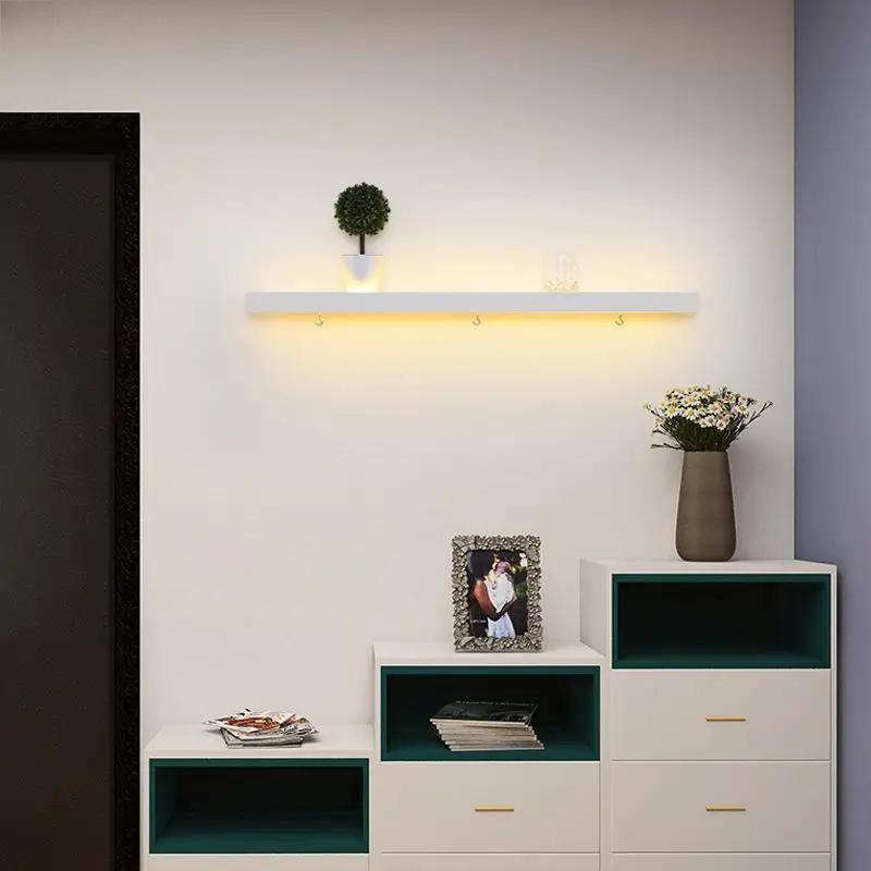 Simple With Hook New Modern LED Wall Lamps Can Put Things Study Living Room