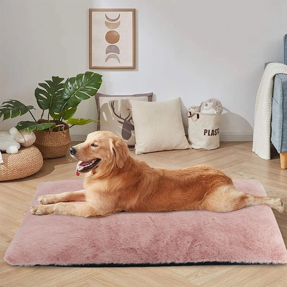Winter Pet Dog Mats Dog Beds Warm Puppy Cat Sleeping Bed Thick Sofa Blanket