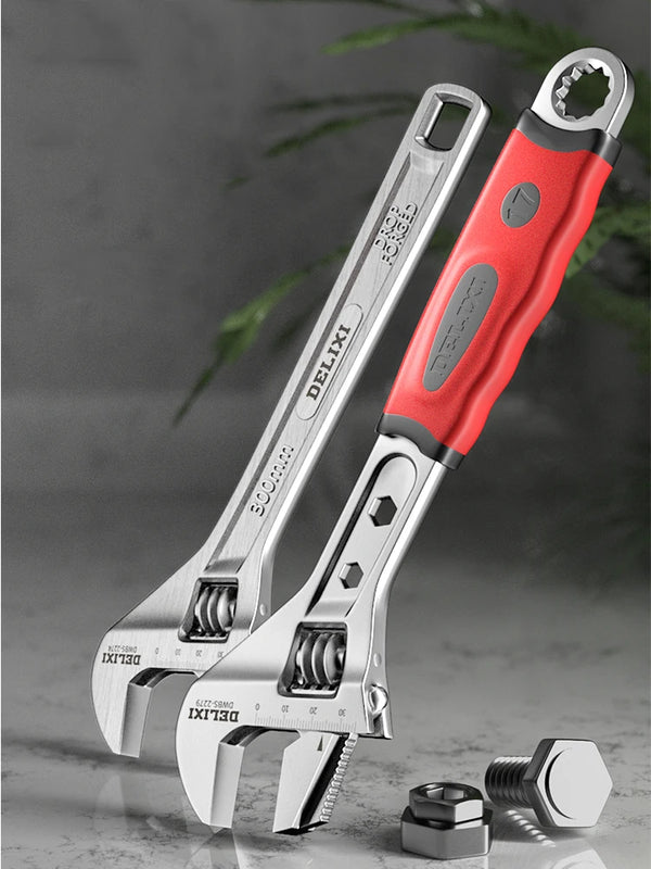Adjustable Wrench Tool Multifunctional Movable Mouth Bathroom Wrench