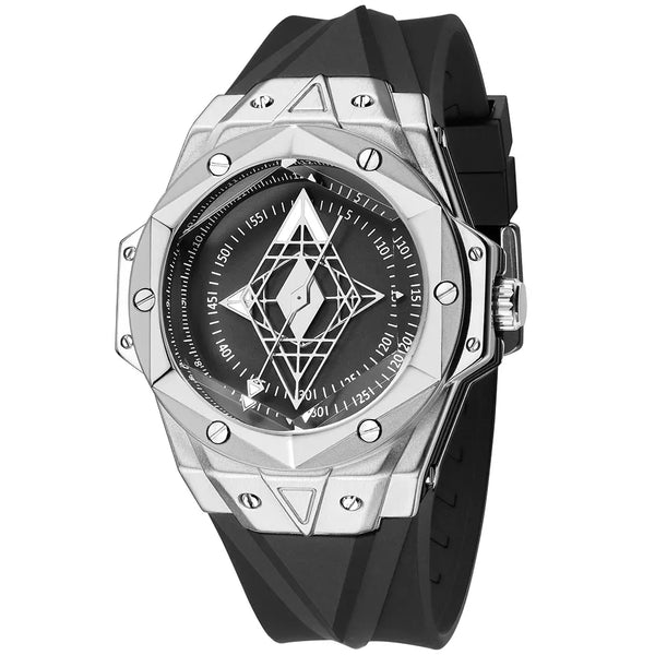 Men's Watches Fashion Military Sport Quartz Watch for Man Silicone Strap Waterproof Wristwatch