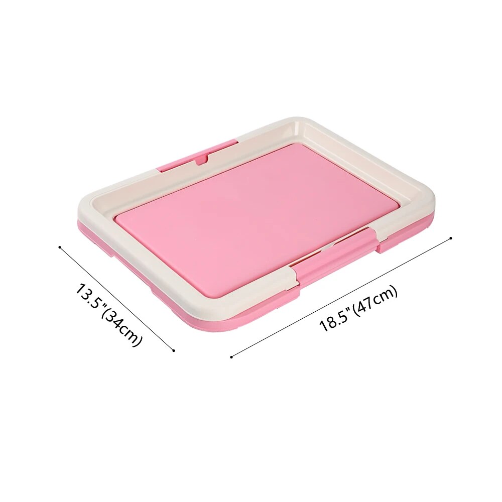 Portable Dog Training Toilet Potty Pet Puppy Litter Toilet Tray Pad Mat For Dogs Cats