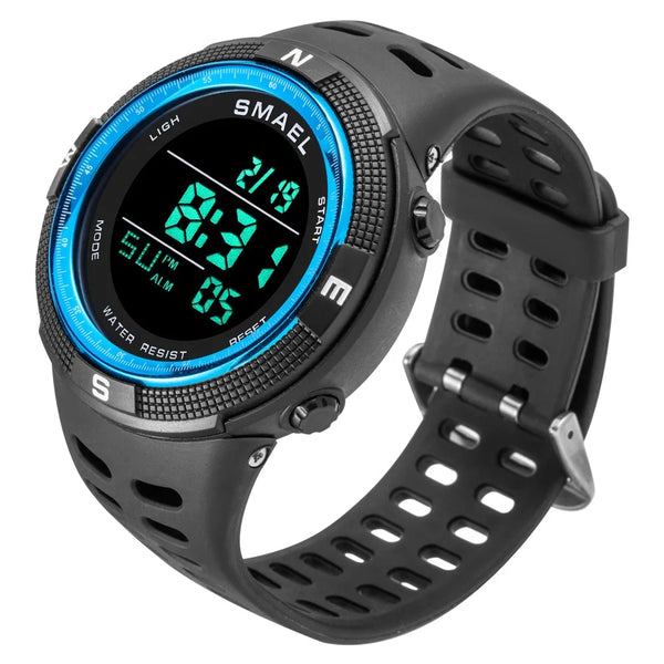 Sport Watches Waterproof Led Digital Clock Back Light Alarm Clock