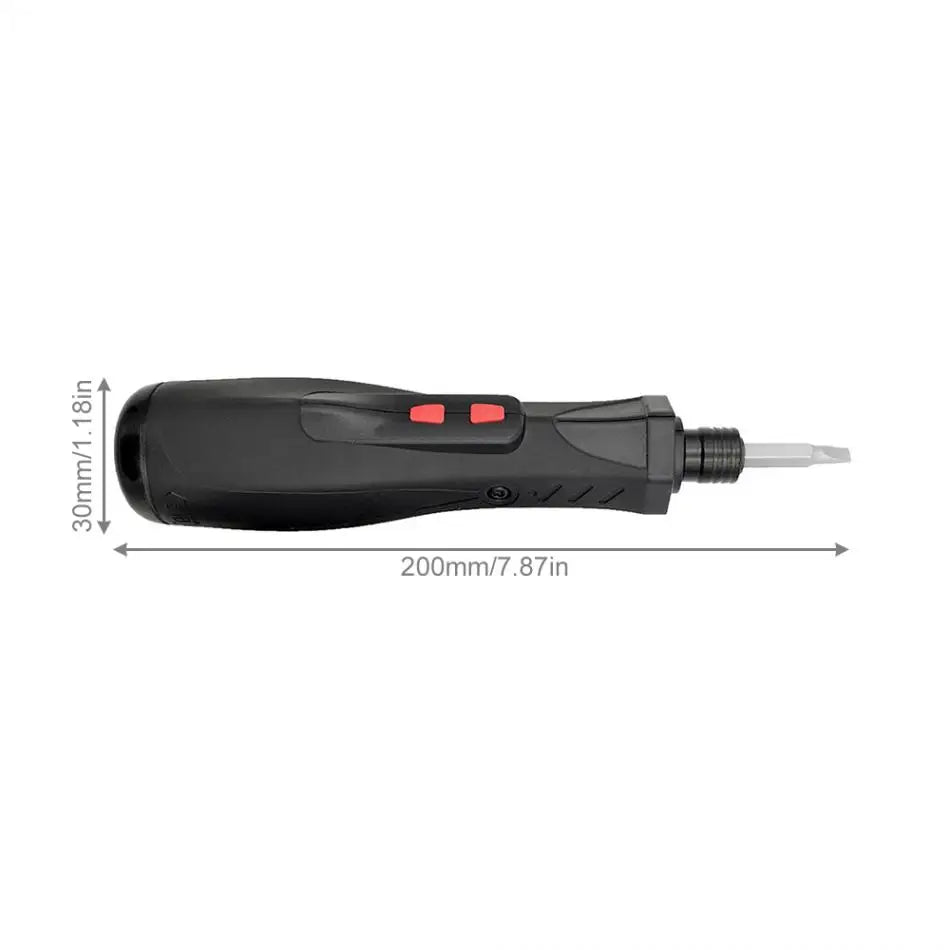 Mini Electric Screwdriver Cordless Rechargeable Battery Power Tools