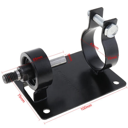 10mm Electric Drill Cutting Seat Stand Holder Set with 2 Wrenches and 2 Gaskets