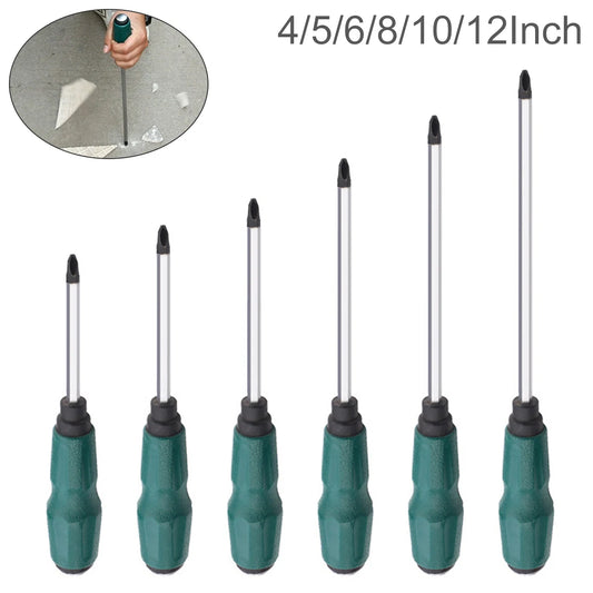 1piece Phillips Screwdriver 4/5/6/810/12 inch Type Magnetic Screw Driver Screwdriver
