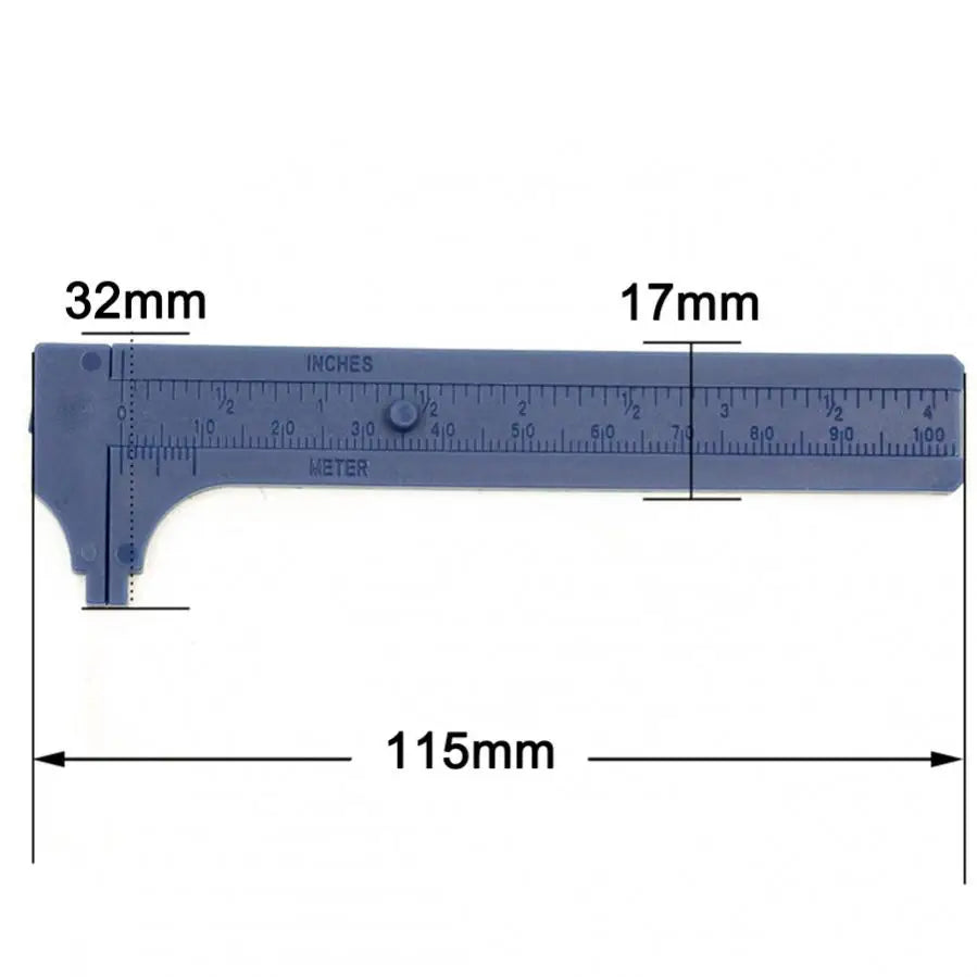 0-100mm Mini Vernier Caliper Measure Measurement Tools Gauge