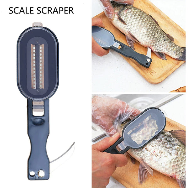 Fish Skin Brush Fast Remove Fish Scale Scraper Planer Tool