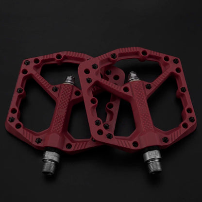 Bicycle Pedals Non-slip Mtb Bmx Cycling Pedals Nylon Ultralight Waterproof Bike Platform Pedals