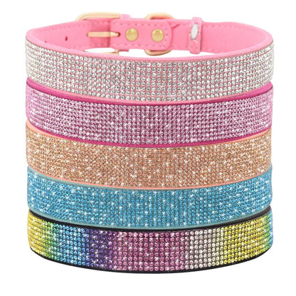 Bling Rhinestone Dog Cat Accessories Collar Pet Chihuahua Puppy Kitten Collar Necklace