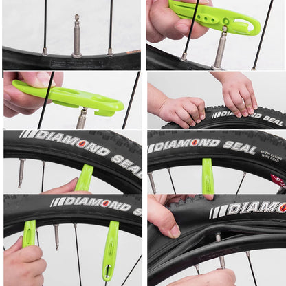 Bicycle Tire Tyre Ultralight Lever POM MTB Bike Wheel Repair Tire Tool Kit Set