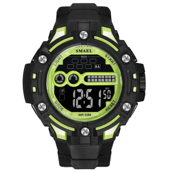 Digital Watch for Men 50m Waterproof Military Watches Men