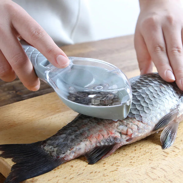 Fish Skin Brush Scraping Fishing Scale Brush Graters Fast Remove Fish knife Cleaning Peeler