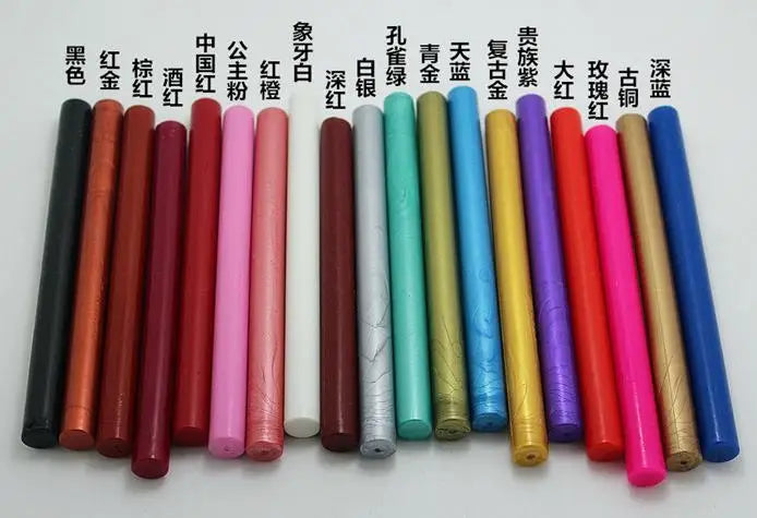 30 pcs New multi-color round sealing wax stick bar