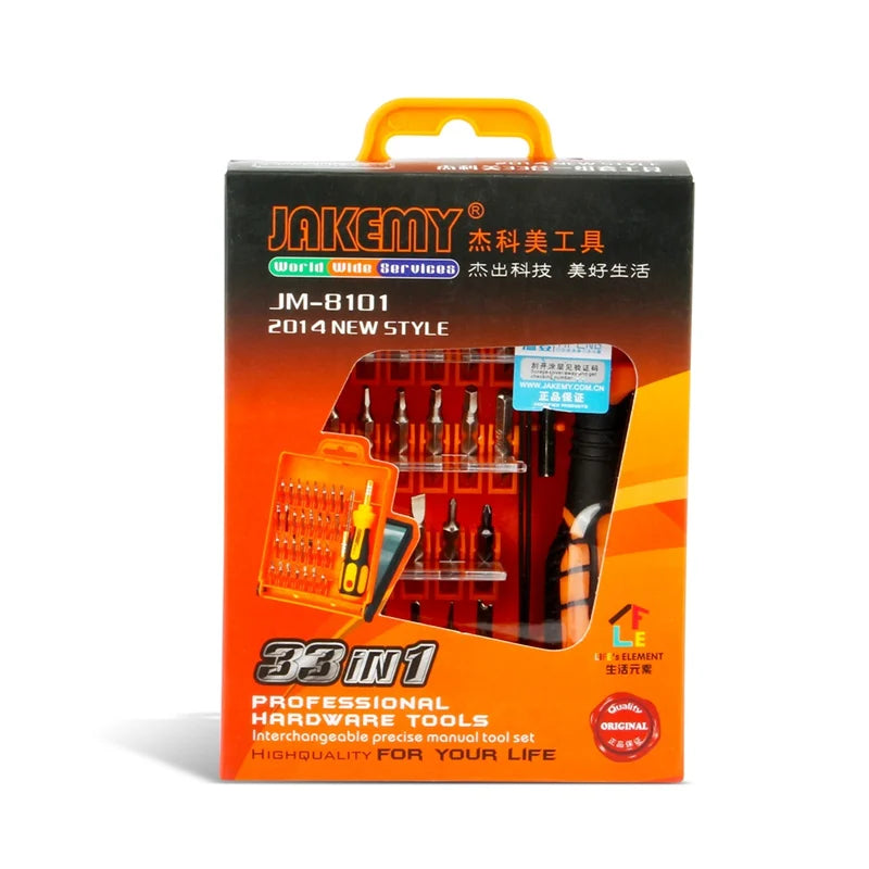 JM-8101 33 in 1 Multifunctional Precision Screwdriver Set