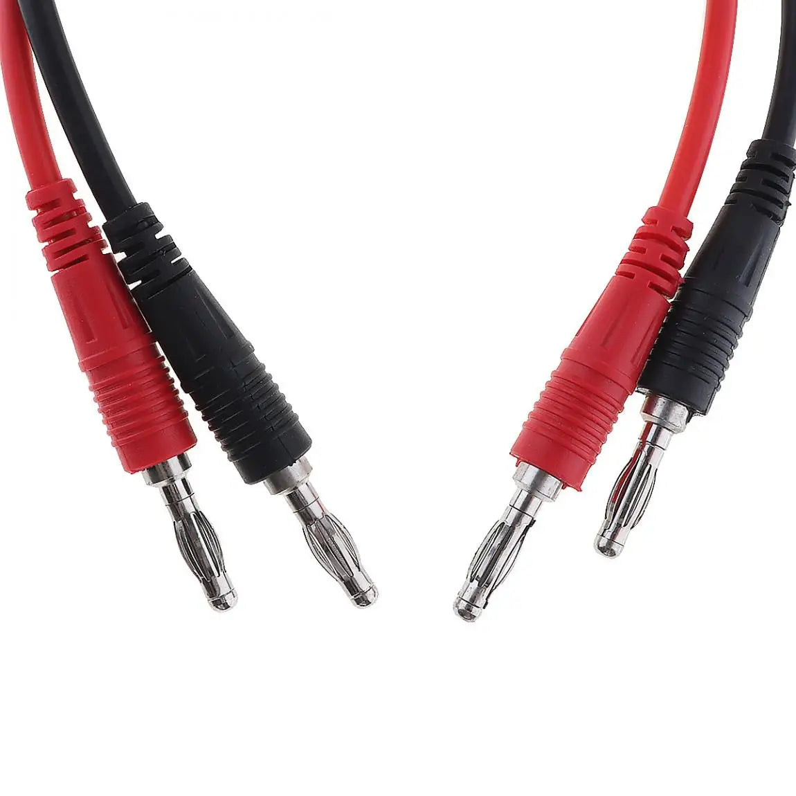 2pcs 4mm Banana Plug Cord to Test Hook Clip Probe Cable Leads Cable