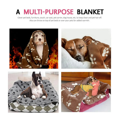 Soft Pet Dog Blanket Winter