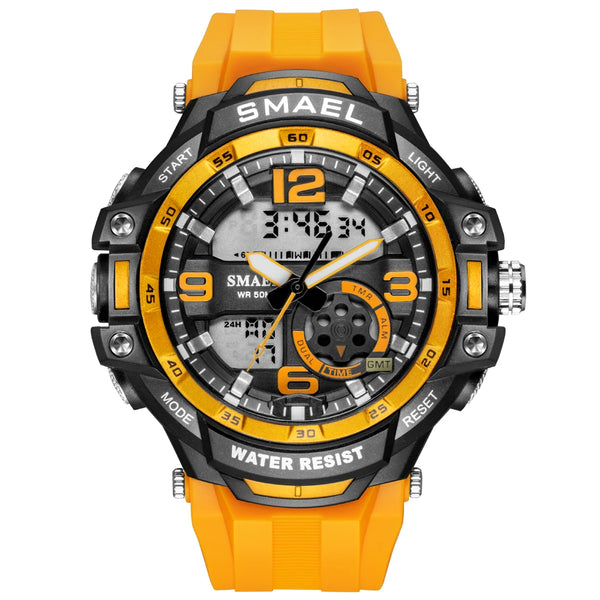 Mens Watches Waterproof Sport Watch Light Digital Watch
