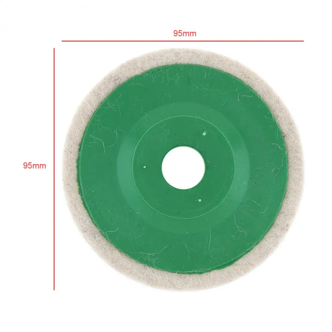 Precision Soft Wool Polishing Plate Felt Wheel
