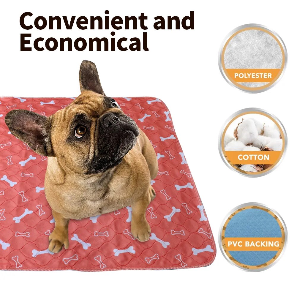 Pet Bed Mat Reusable Dog Urine Pad