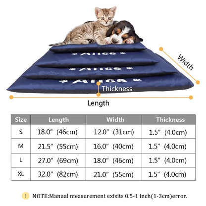 Pet Sleeping Mat Warm Sofa Cushion Mattress Pet Blanket Kennel