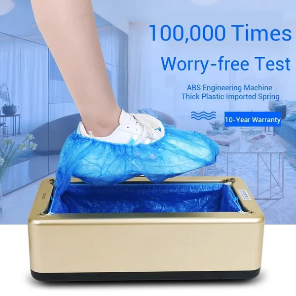 Shoe Cover Dispenser Shoe Wrapping Machine